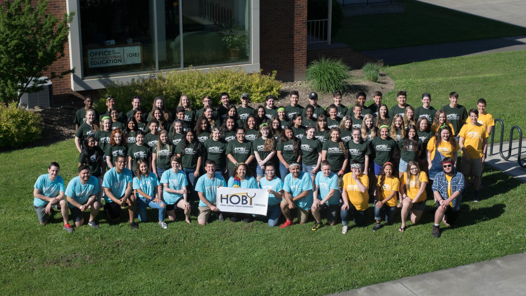The 2017 HOBY Oregon Leadership Seminar held at Willamette University in Salem, Oregon.